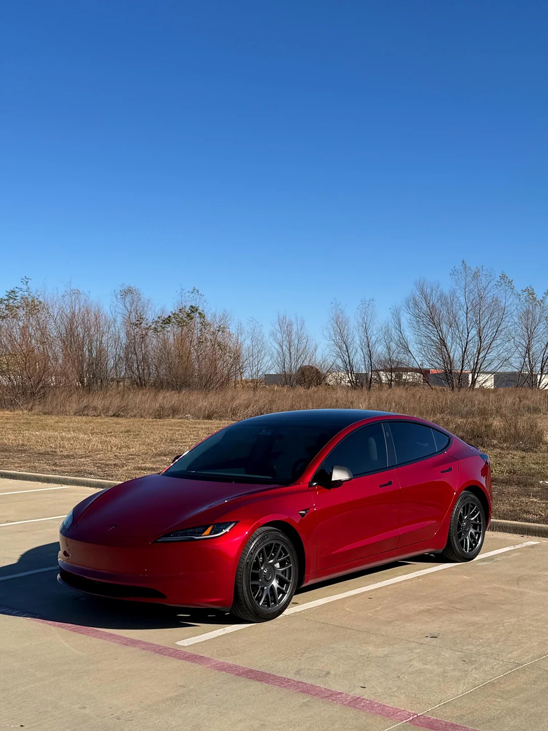 Tesla Model 3 with window tint