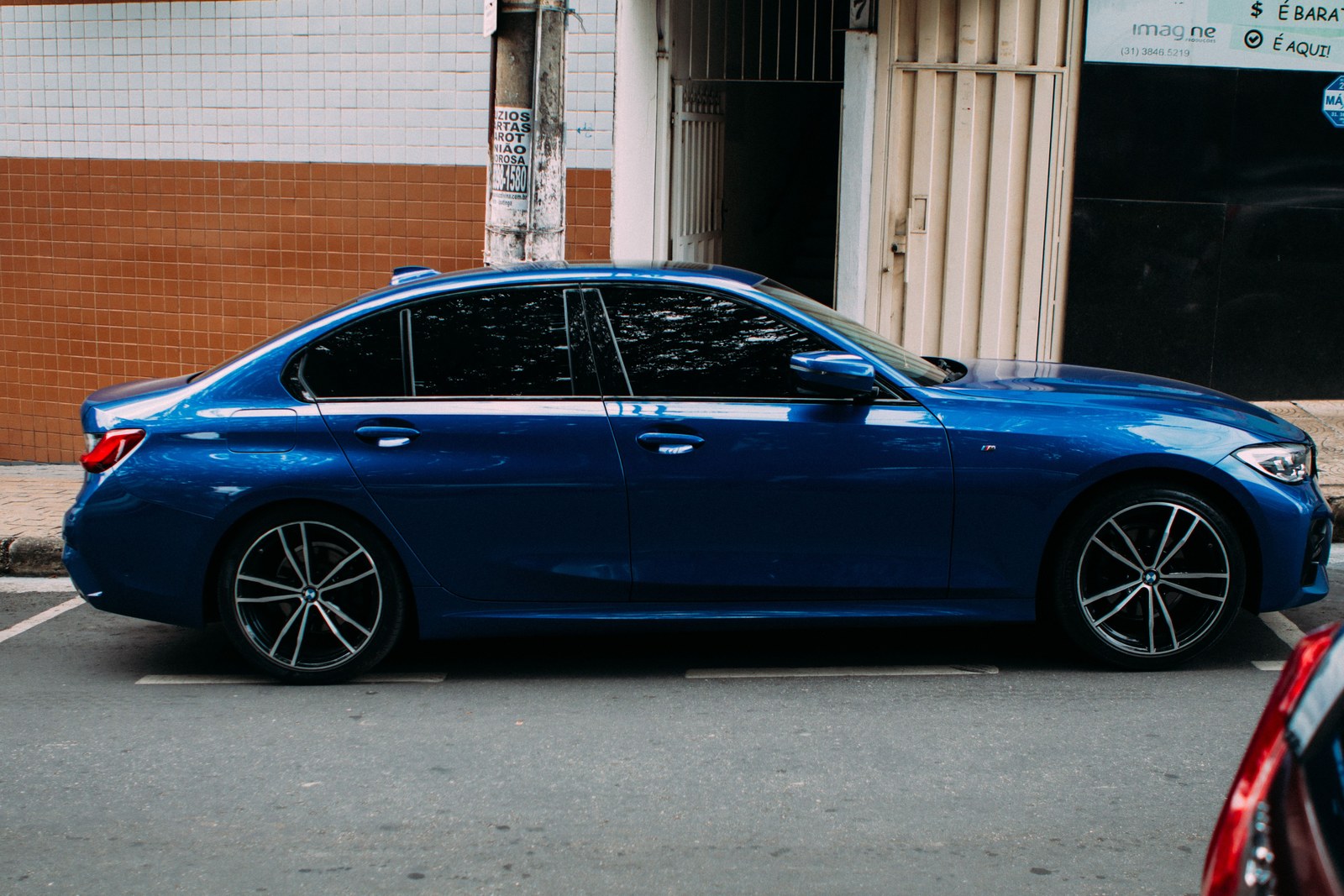 BMW 3 Series with window tint