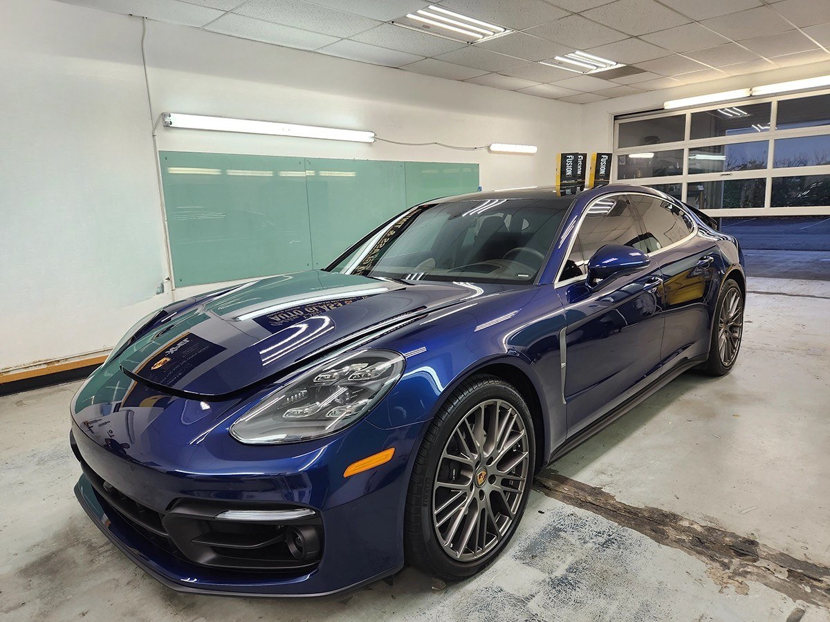 Porsche Panamera with window tint